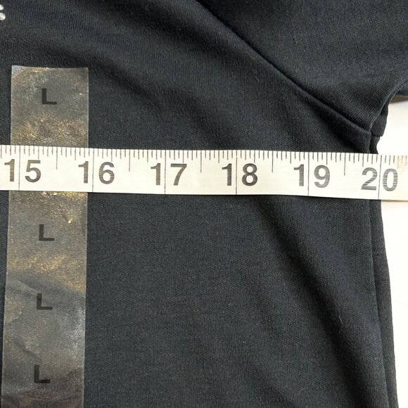 NWT Rebecca Malone Large Caviar 3/4 Sleeve Blouse with Embellishments Zipper - Picture 7 of 11